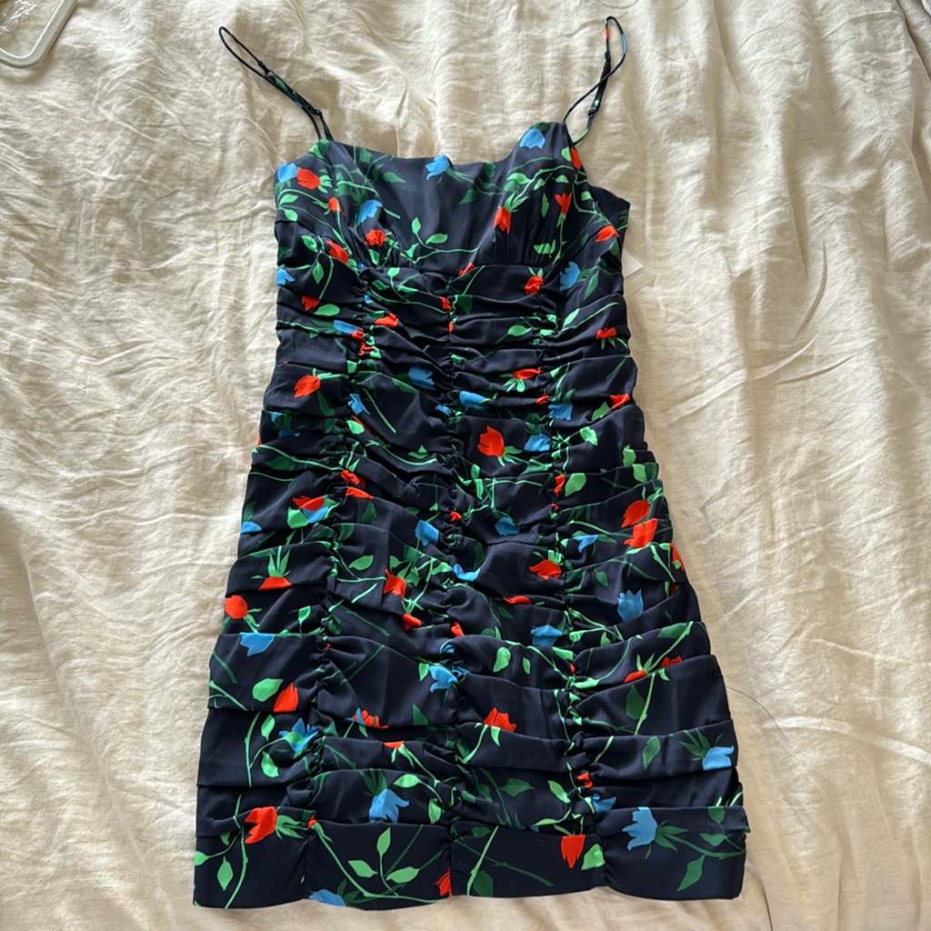 C/Meo Collective Floral Print Mini Dress